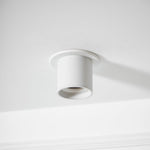 Compact LED Flush Mount Light 3×3 in Aluminum Surface Fixture Bedroom Hallway Kitchen Ceiling Wall Sconce 7W Warm Neutral Cool White Indoor