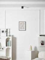 Compact LED Flush Mount Light 3×3 in Aluminum Surface Fixture Bedroom Hallway Kitchen Ceiling Wall Sconce 7W Warm Neutral Cool White Indoor