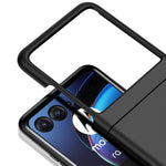 Protective Phone Case for Foldable Flip Smartphones – Anti-Fingerprint Hardshell Cover with Raised Edges & Precise Cutouts – Compatible