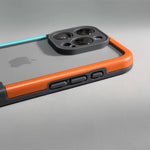 Dual-Tone Protective iPhone Case with Raised Camera Ring – Shock-Absorbing Silicone Frame for All iPhone 13 14 15 16 17 Series Air Pro Max