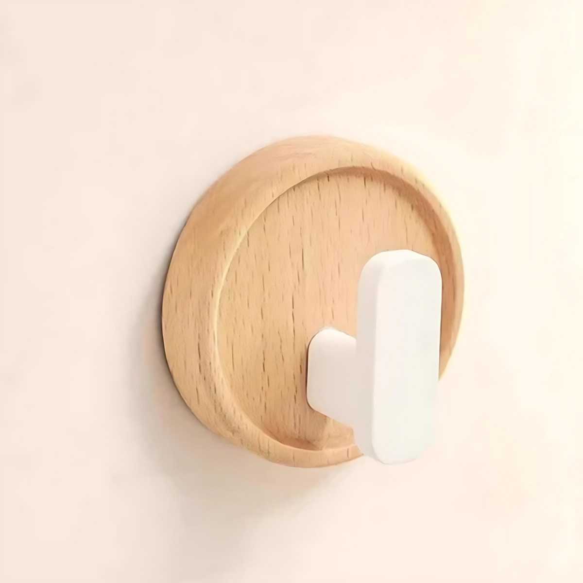 Noble Walnut Wall Hook - Minimalist Design, Durable Key Holder for Wall