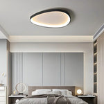 Flush Mount LED Ceiling Light Fixture with Remote Dimmer and Color Temperature Control for Bedroom, Hallway, Living Room – Energy-Efficient