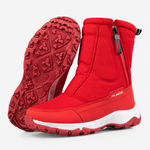 Insulated Water-Resistant Snow Boots for Women – Slip-Resistant Winter Footwear with Plush Lining for Cold Weather