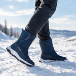 Insulated Water-Resistant Snow Boots for Women – Slip-Resistant Winter Footwear with Plush Lining for Cold Weather