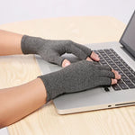 Fingerless Compression Gloves for Joint Support – Breathable Half-Finger Hand Braces for Everyday Tasks Comfort