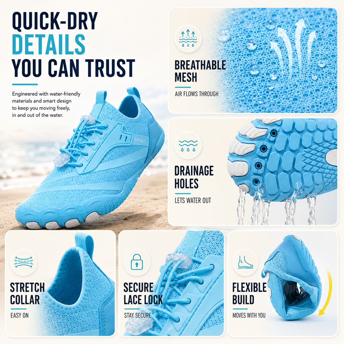 Barefoot Water Shoes