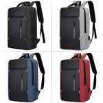 Water-Resistant Laptop Backpack with USB Charging Port – Padded Compartment for 15.6 Inch Notebook – Commuter Daypack for Work School Travel