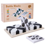 Compact Two-Tone Brain Teaser Toy