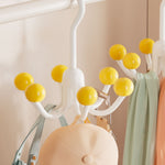 Rotating Closet Purse and Hoodie Storage Rack