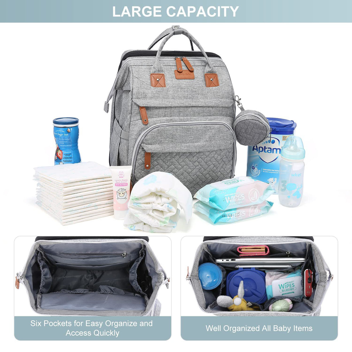 Cozy Baby Diaper Backpack
