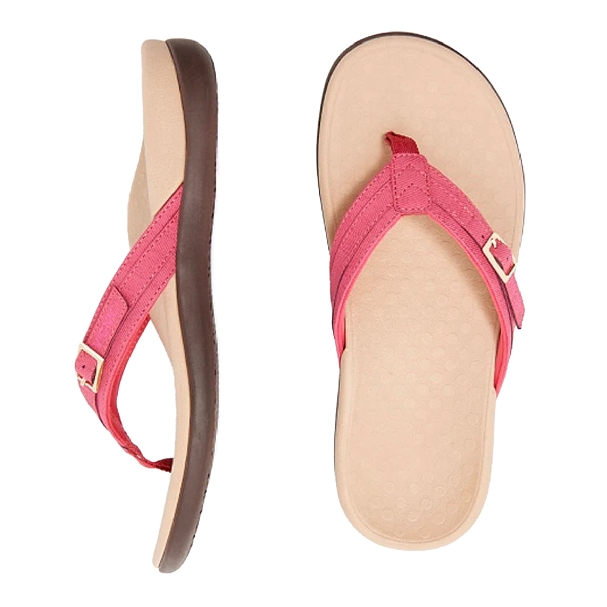 Orthopedic Arch Support Sandals for Women – Cushioned Footbed Slip-On Comfort Slides & Flat Feet Relief