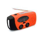 Portable Solar Emergency Radio with Hand Crank Charger
