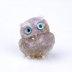 Unique Crystal Owl Decorative Figurine