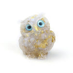 Unique Crystal Owl Decorative Figurine