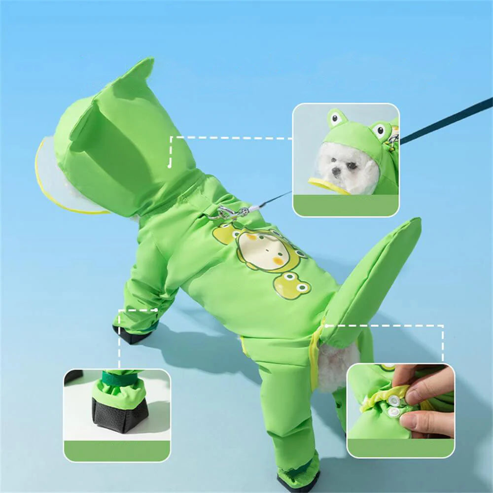 Waterproof Dog Rain Jacket