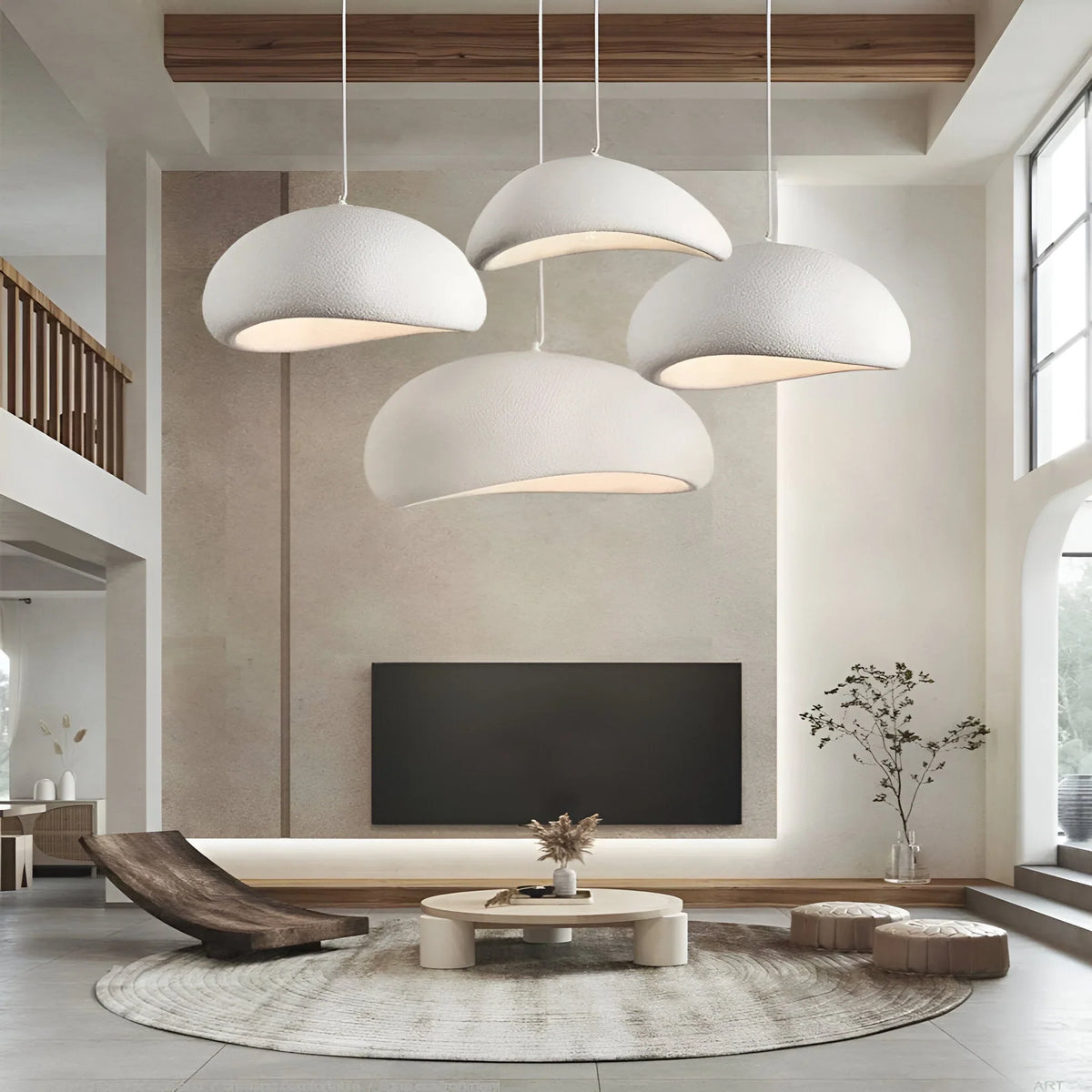 Wabi Sabi Mushroom Chandelier