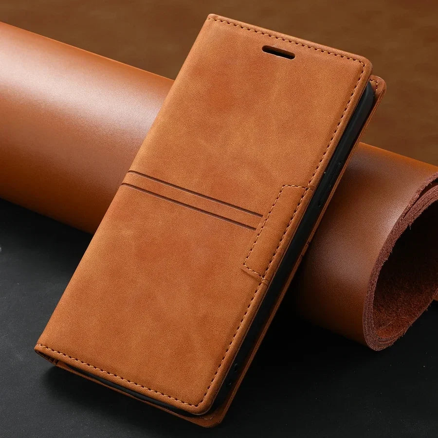 Tough Phone Wallet Case with Card Holder