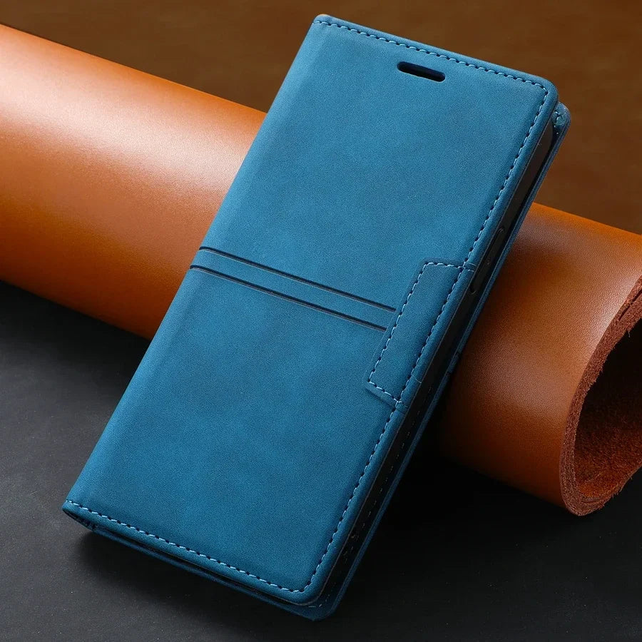 Tough Phone Wallet Case with Card Holder