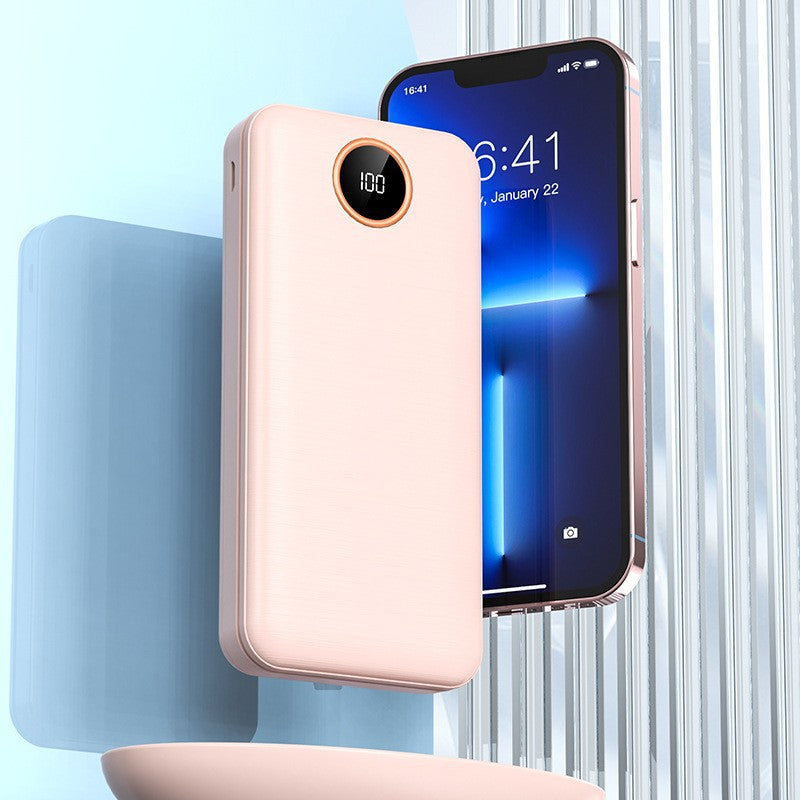 Portable Charger Power Bank with Intelligent Fast Charging & Digital Display for Quick On-the-Go Charging