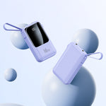 Portable Charger | 66W Power Bank with Digital Display | Compact Design for Fast On-the-Go Charging