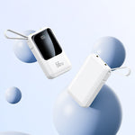 Portable Charger | 66W Power Bank with Digital Display | Compact Design for Fast On-the-Go Charging