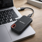 USB-C Solid-State Drive – Aluminum External Storage for Laptops, Gaming & Backup | Shock-Resistant Portable SSD