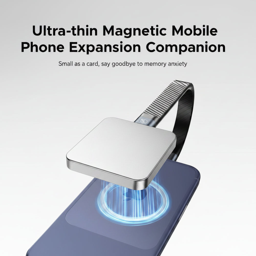 Portable SSD External Hard Drive with Magnetic Design | Fast Transfers for Easy Backup