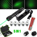 Precision Tool | Long Range Rechargeable Green Laser Pointer with Ultra-Bright Beam | Versatile for Outdoor Adventures