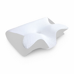 Memory Foam Cervical Support Pillow for Neck & Spine Alignment – Ergonomic Sleep Pillow for Back, Side & Stomach Sleepers