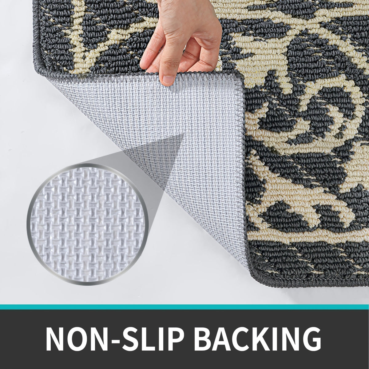 Pura Indoor Mat - Non-Slip, Washable Design for Entryways