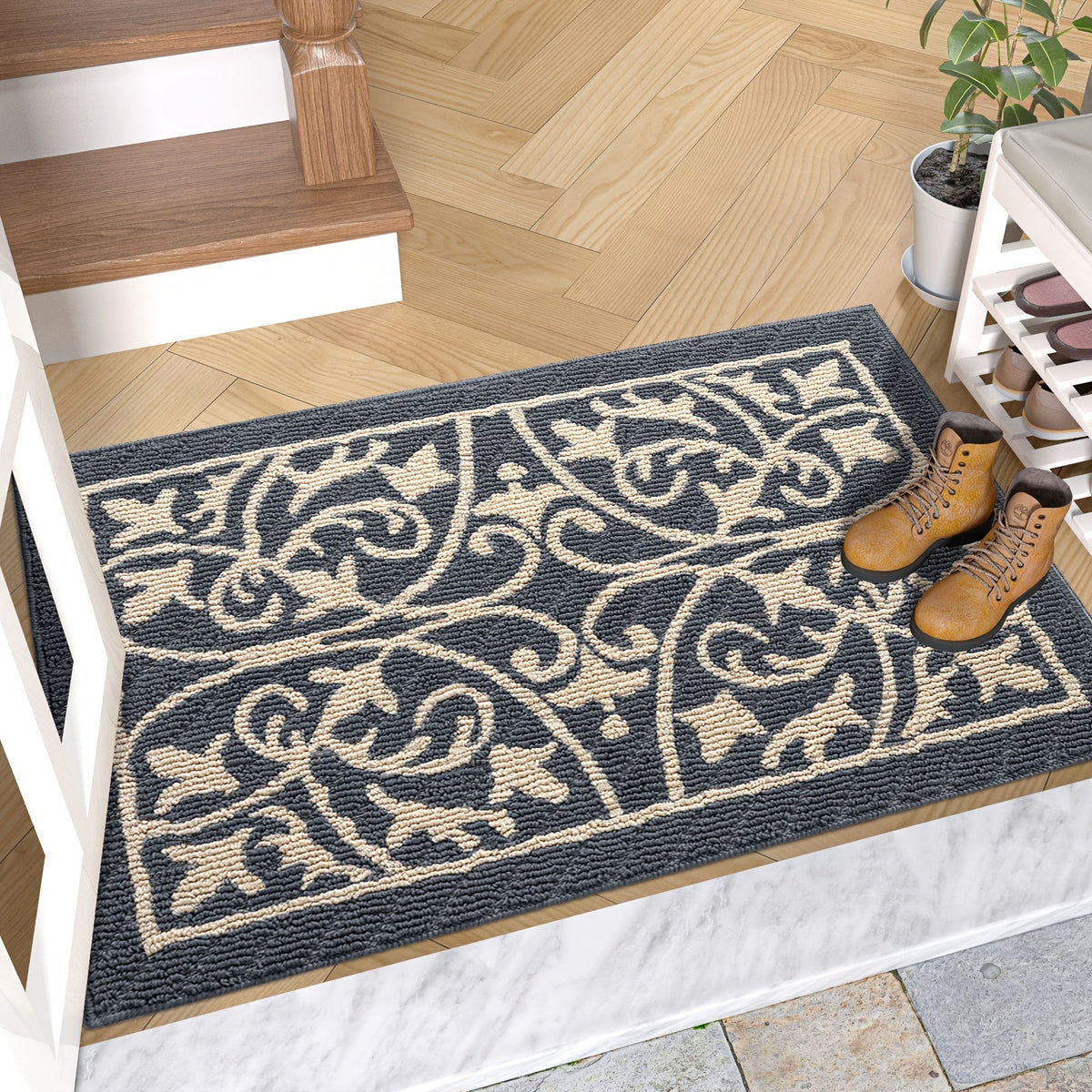Pura Indoor Mat - Non-Slip, Washable Design for Entryways