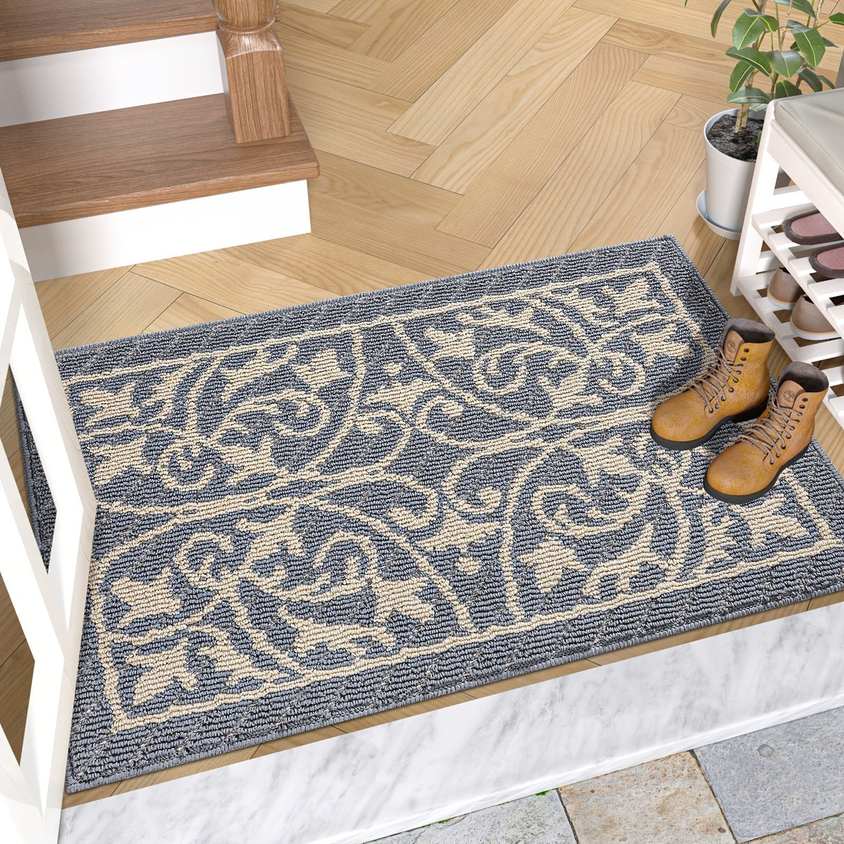 Pura Indoor Mat - Non-Slip, Washable Design for Entryways