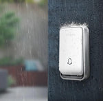 Battery-Free Wireless Doorbell with Water-Resistant Design and Extended Range