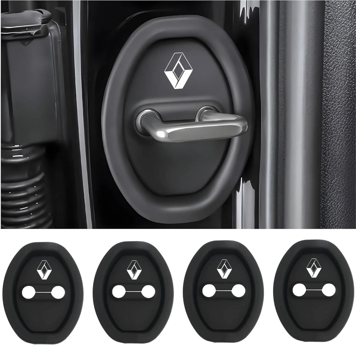 Durable Car Door Edge Guards Protector (4 Pack)