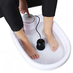 Revitalizing Ionic Foot Bath Massager with Vibrating Whirlpool Action for Ultimate Detox Relaxation