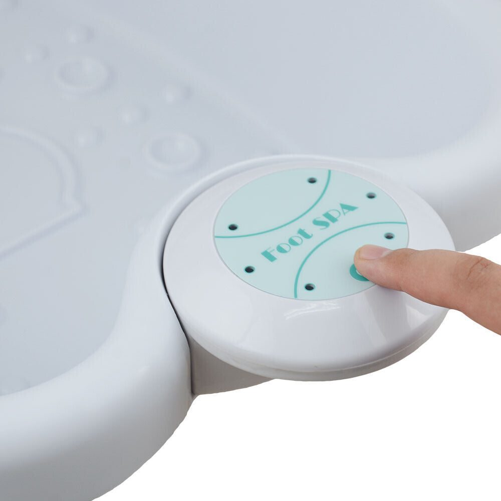 Revitalizing Ionic Foot Bath Massager with Vibrating Whirlpool Action for Ultimate Detox Relaxation