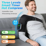 3-in-1 Heated Joint Therapy Massager for Shoulder, Elbow & Knee with App Control & Vibration