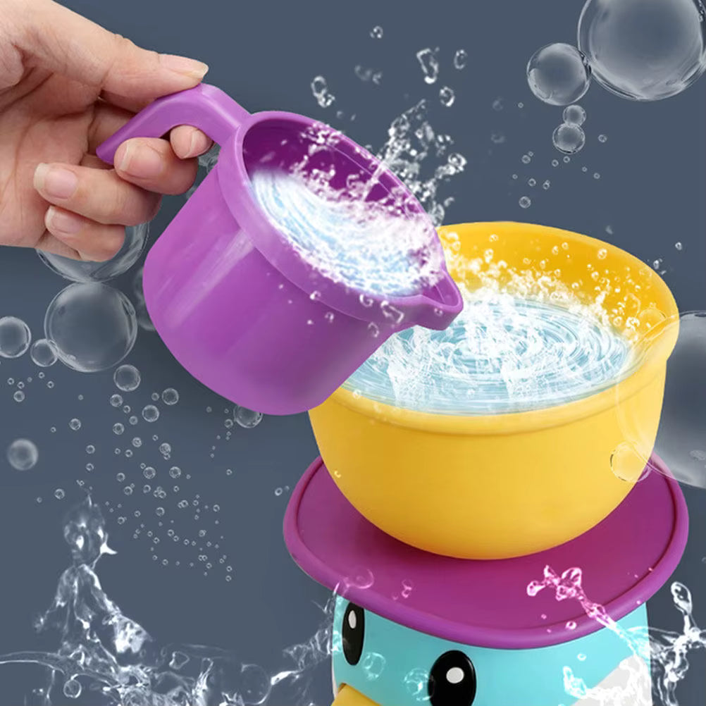 Fun Penguin Bath Play Set for Kids