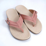 Orthopedic Arch Support Sandals for Women – Cushioned Footbed Slip-On Comfort Slides & Flat Feet Relief