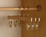 Wooden Suit Hangers with Trouser Bar – 1.6 Inch Wide Shoulder Cedar Coat Storage for Closet Organization