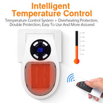 Portable Electric Space Heater with Remote