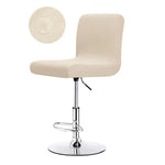 Stretch Bar Stool Cover | Universal Fit Chair Slipcover for Kitchen Counter Stools, Dining Room & Home Bar Seating Protection | Water-Resistant