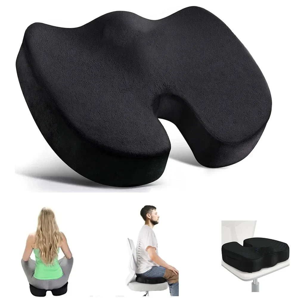 POSTURELAX – Memory Foam Seat Support Cushion