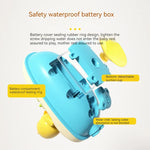 Fun Bath Toys with Rubber Ducks and Soft Sprayer