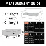 STRETCHFLOW – Thick Sofa Seat Cover Solid Color Comfort