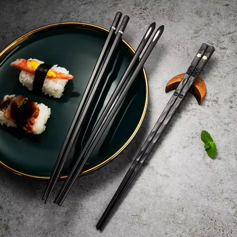 Premium Metal Chopstick Set for Fine Dining