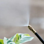 Outdoor Misting System 66 ft with 20 Copper Nozzles – Patio Cooling & Garden Irrigation for Decks, Plants & Greenhouses