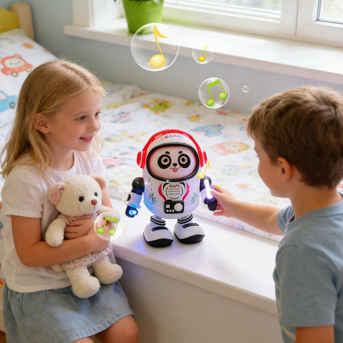 Dancing Space Panda Toy