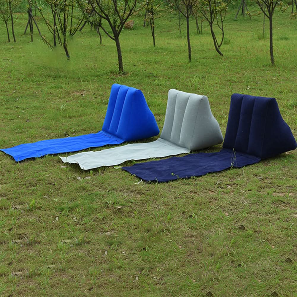 SEANEST – Inflatable Leisure Lounger Comfortable Back Support