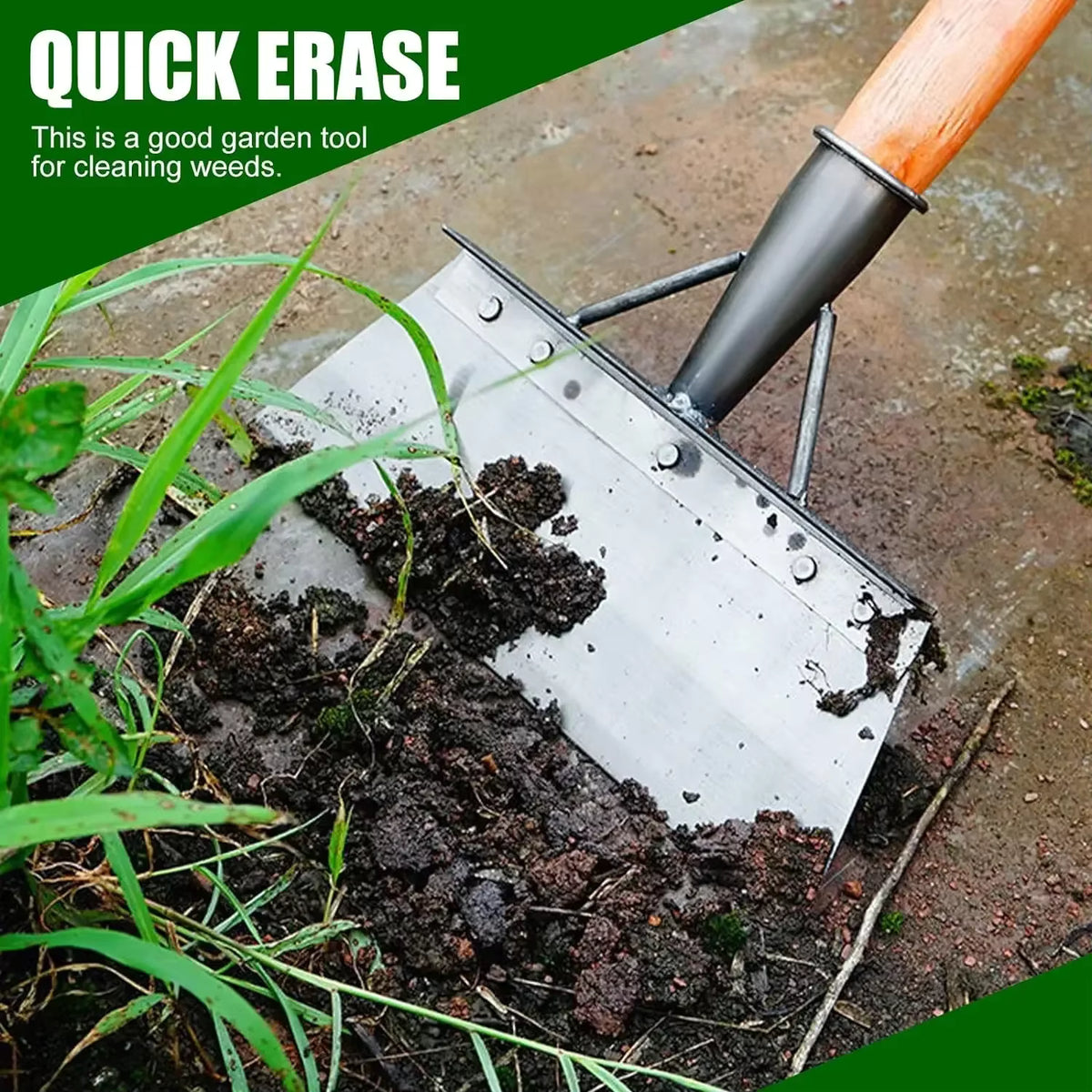 Comfort Grip Stainless Steel Garden Shovel